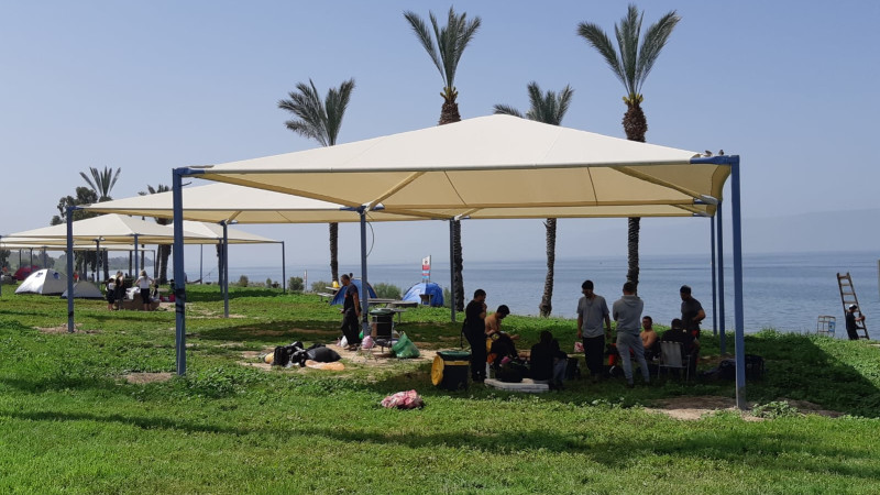 חוף לבנון בכנרת