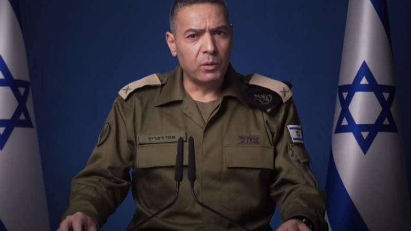 דובר צה"ל אפי דפרין 