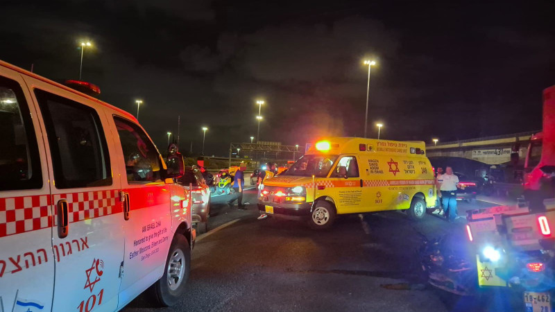 תאונת אופנוע מחלף ראשון