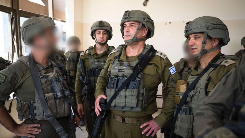 הרמטכ"ל אייל זמיר בחאן יונס