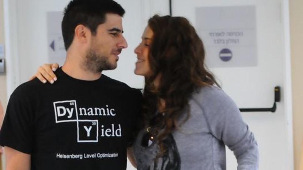 שי לי שינדלר ובעלה ליעד אגמון (צילום: יח"צ)