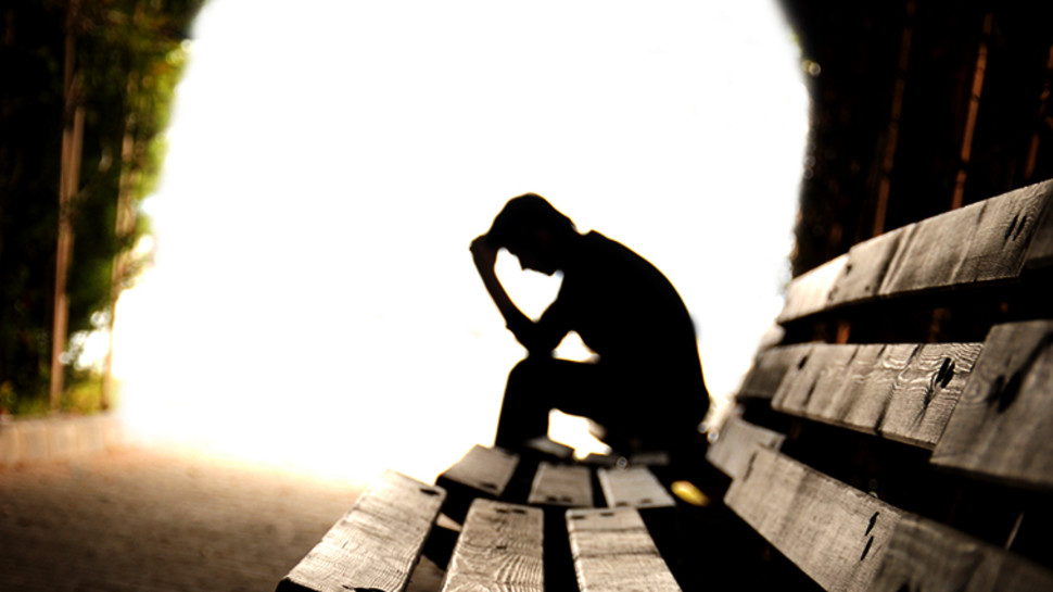 צללית, גבר עצוב, דיכאון, סבל (צילום: אינגאימג)