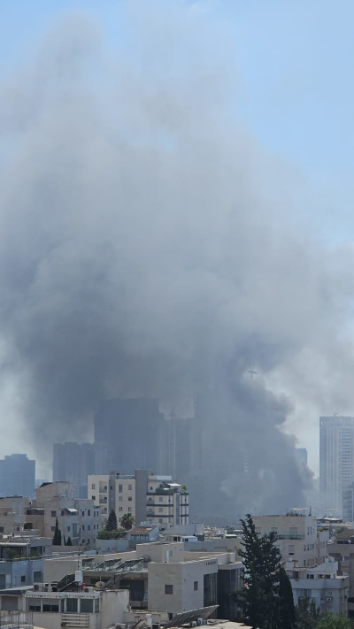 השריפה בתל אביב