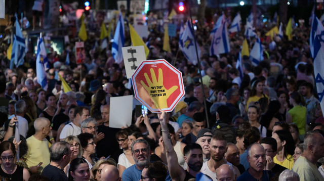 מאירועים המחאה (צילום: אבשלום ששוני)