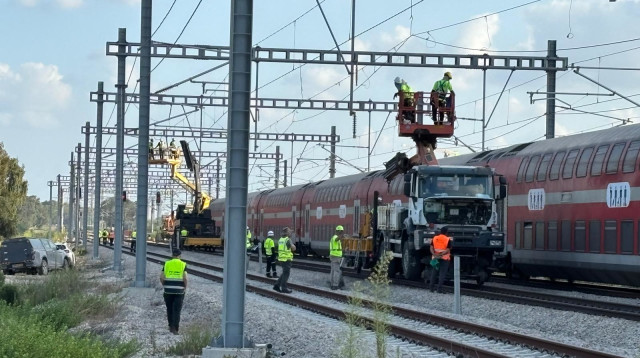 עבודות רכבת ישראל (צילום: רכבת ישראל)