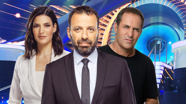 אודי סגל, דוריה למפל, רביב דרוקר (צילום: 103FM,מיכה לובטון,באדיבות רשת 13)