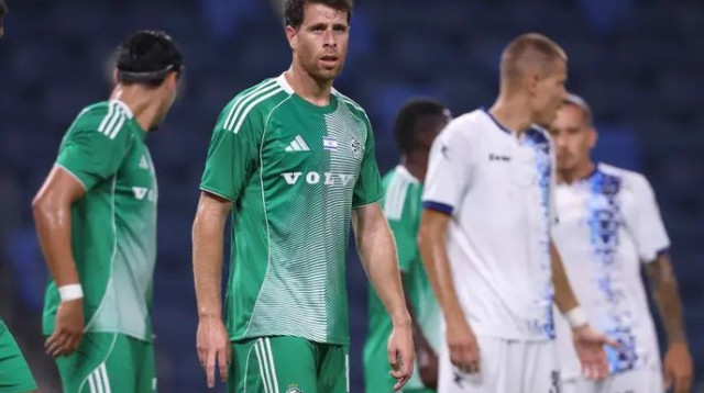 מכבי חיפה לא ניצלה את המצבים. גיא מלמד (צילום: מאור אלקסלסי)