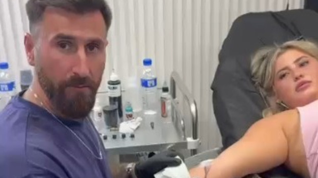 הקעקוע החדש של שלקה (צילום: פרטי)