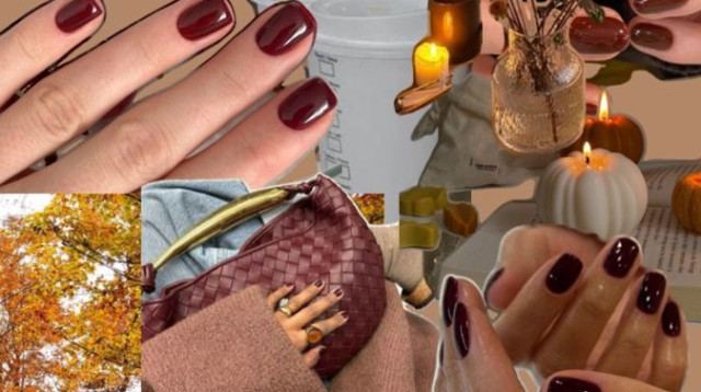 טרנדים בציפורניים: סתיו 2025 (צילום: פינטרסט)