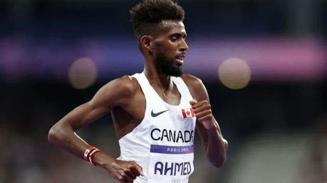 הצטרף למחאה. מו אחמד (צילום: GettyImages, Hannah Peter)