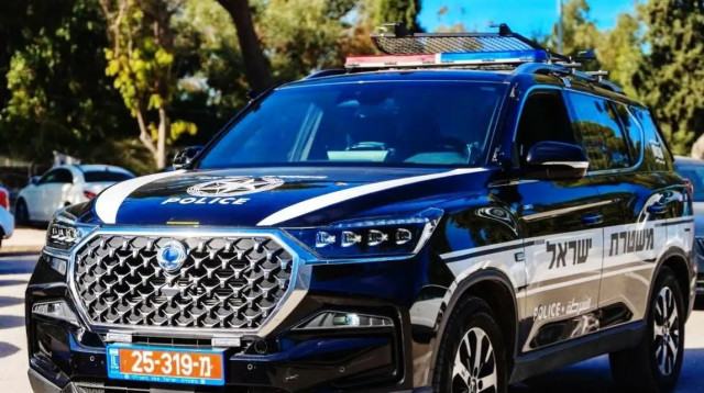 ניידת משטרה (צילום: דוברות משטרת ישראל)