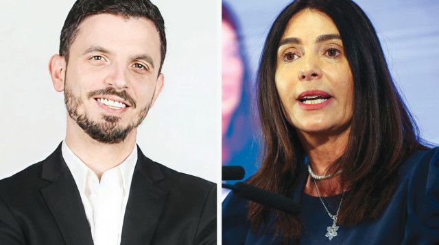 מירי רגב, דין פישר (צילום: גיל נחושתן,יונתן שאול, פלאש 90)