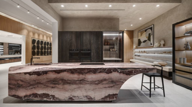 עיצוב ויקי שדה וסברינה מוהדב, מטבחי סמל (צילום: עודד סמדר)