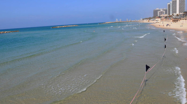 חוף ים בתל אביב (צילום: יוסי זליגר, פלאש 90)