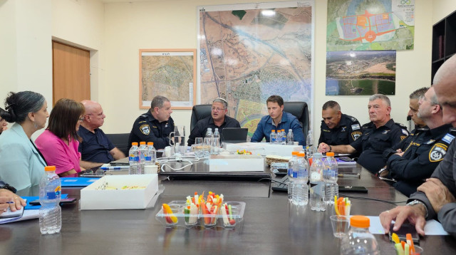 איתמר בן גביר בלהבים (צילום: דוברות להבים)