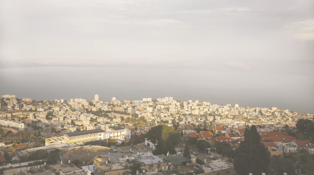 מבט על העיר טבריה (צילום: דוד כהן פלאש 90 )