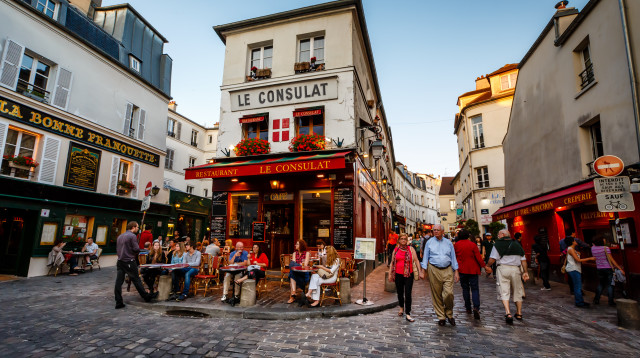 שכונת מונמארטר בפריז (צילום: שאטרסטוק)