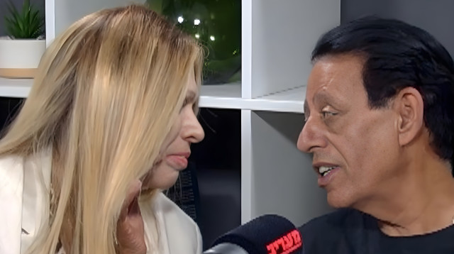 שימי תבורי ויהודית באומן (צילום: מעריב אונליין)