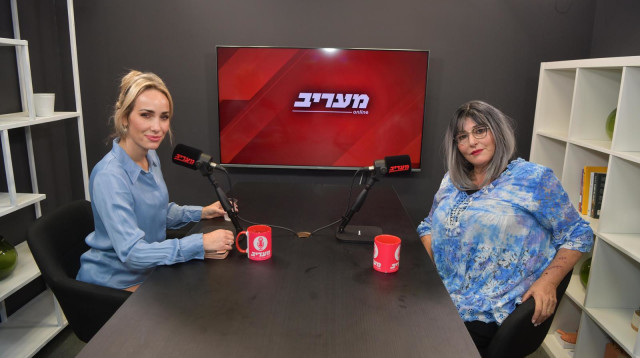 מיכל רנד ומיקי לוין (צילום: אבשלום ששוני)