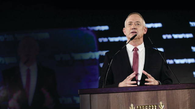 בני גנץ ב-2019 (צילום: תומר נויברג, פלאש 90,ארכיון)