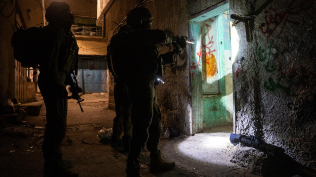 פעילות צה"ל ביהודה ושומרון (צילום: דובר צה"ל)