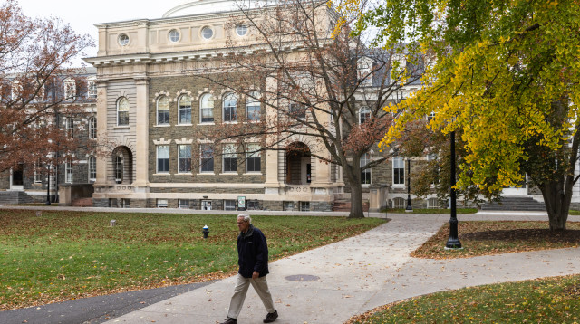 חזית אוניבסיטאת קורנל, ארה"ב (צילום: gettyimages)