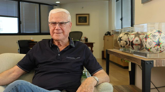 נשיא מכבי חיפה יעקב שחר (צילום: אתר רשמי, האתר הרשמי של מכבי חיפה)