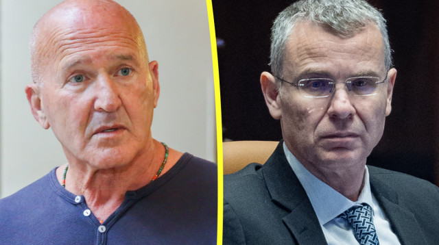 יריב לוין, רפי רפאלי (צילום: יונתן זינדל, פלאש 90)