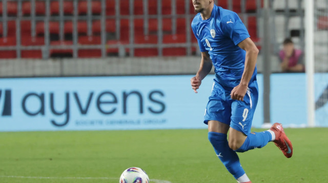 דור תורג'מן שחקן נבחרת ישראל (צילום: אודי ציטיאט)