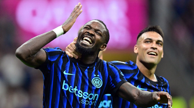 שחקן אינטר מרכוס תוראם (צילום: רויטרס)