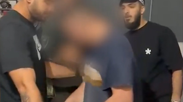 מעצר השב"חים בפלורנטין (צילום: דוברות המשטרה)