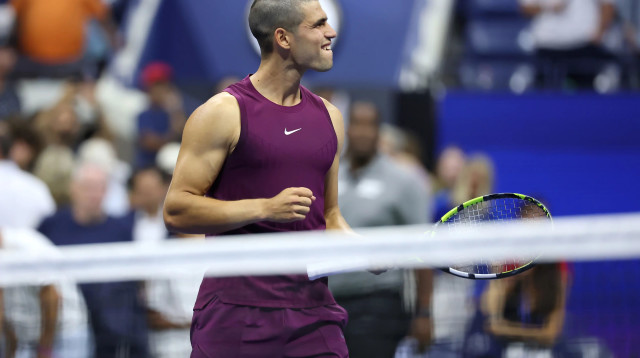 הטניסאי הספרדי קרלוס אלקראס (צילום: אימג'בנק  GettyImages, Elsa)