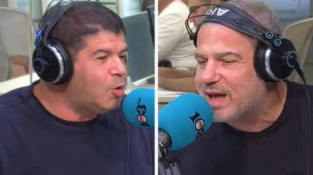 ינון מגל, יריב אופנהיימר (צילום: צילום מסך 103FM)