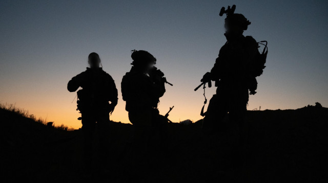 פעילות כוחות צוות הקרב של החטיבה הדרומית במרכז רצועת עזה (צילום: דובר צה"ל)