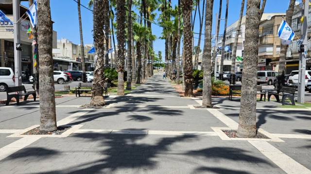 שדרות ארלוזורוב בעפולה (צילום: ללא)