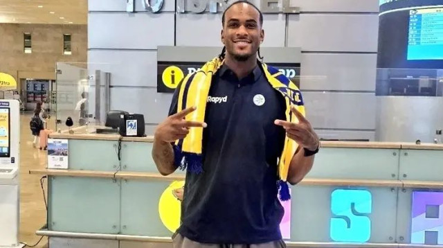 אושיי בריסט, שחקן מכבי תל אביב (צילום: אתר רשמי, באדיבות מכבי תל אביב בכדורסל)