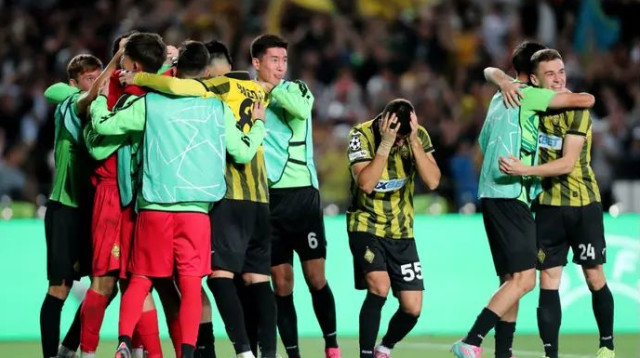 איזה ניצחון ענק. קייראט חוגגת (צילום: רויטרס)