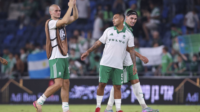 ליסב עיסאת, ג'ורג'ה יובאנוביץ', מתיאס נהואל (צילום: מאור אלקסלסי)