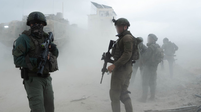לוחמי צה"ל בעזה (צילום: דובר צה"ל)