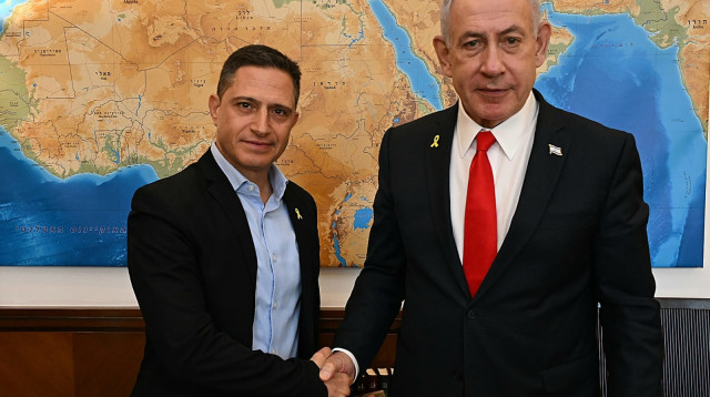 בנימין נתניהו, רוביק דנילוביץ' (צילום: חיים צח / לע״מ)