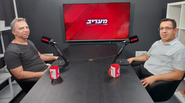 ליאור נובק ויוסי יעקבי  (צילום: מעריב אונליין)