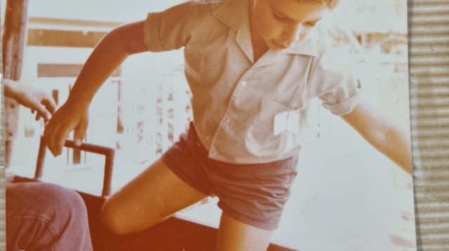 ניר קיפניס בכיתה א (צילום: פרטי)