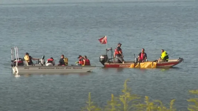 אגם אטווד (צילום: WKYC Channel 3/YouTube)