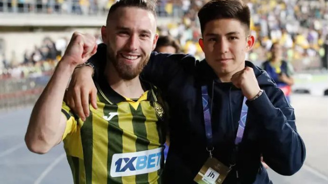 ארד מאושר. אישיות תמיד הייתה לו, עכשיו גם הישג מרשים (צילום: רויטרס)