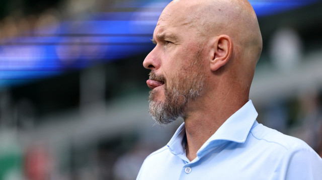 מאמן באייר לברקוזן, אריק טן האח (צילום: GettyImages, Christof Koepsel)