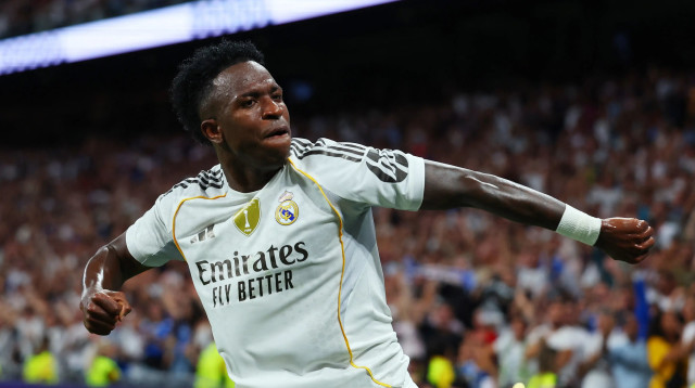 שחקן ריאל מדריד ויניסיוס (צילום: רויטרס)