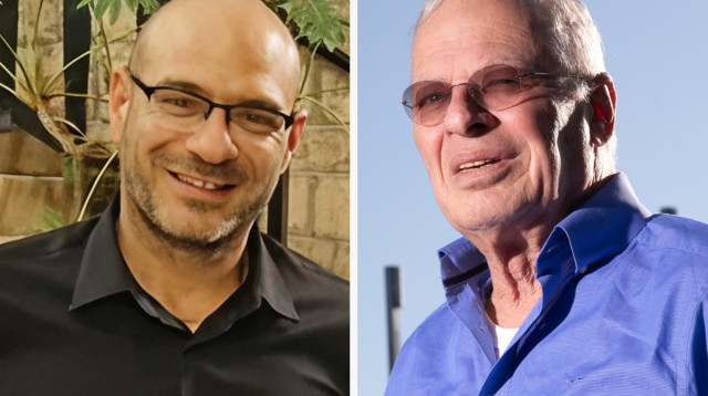 אהוד יערי, אוהד חמו (צילום: יוסי אלוני,הראל שיא)