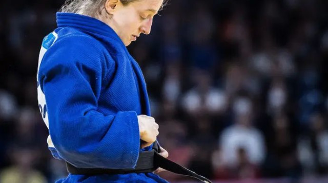 אחרי הדמעות על המזרן, נקבל סוף סוף רגע של אושר? (צילום: הוועד האולימפי בישראל)