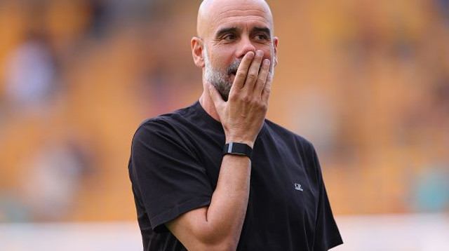 פפ גווארדיולה בריאיון אחר (צילום: James Gill - Danehouse/Getty Images)