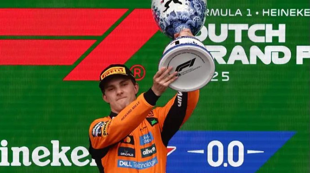 מתקרב לאליפות ראשונה. אוסקר פיאסטרי (צילום: רויטרס)